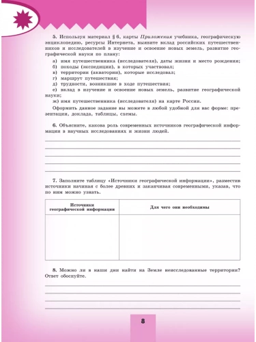 Николина География Мой тренажёр 5-6 кл.